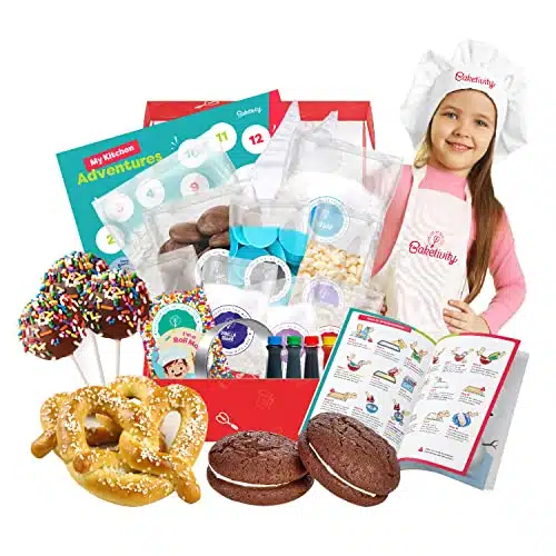 Baketivity Monthly Subscription Box for Kids   Kids Baking Kit with Ingredients, Kid Friendly Educational Activity   DIY Cooking Gift for Boys & Girls