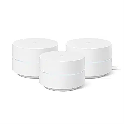 Google Wifi   AC  Mesh WiFi System   Wifi Router   Sq Ft CoverageÂ   pack