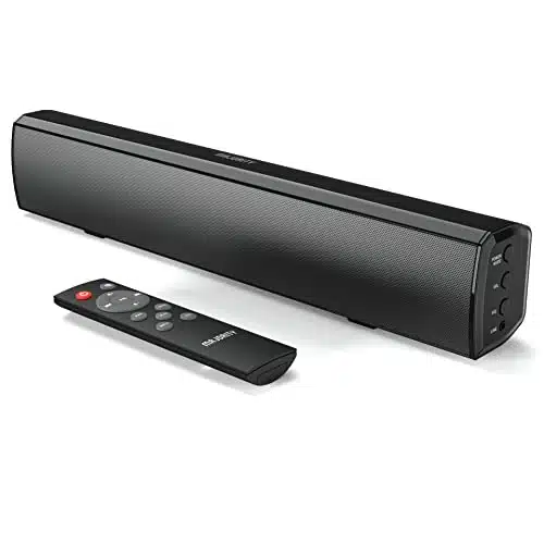 Majority Inch Soundbar for TV, Bluetooth Sound Bar atts, Home Audio Speaker, Small PC Soundbar and Speaker Bar  AUX, RCA, Optical, USB  Gaming, Music, Movies, Bowfell