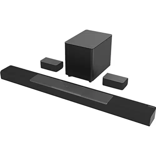 VIZIO M Series .Immersive Sound Bar with Dolby Atmos, DTSX, Bluetooth, Wireless Subwoofer, Voice Assistant Compatible, Includes Remote Control  a H