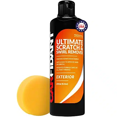 Carfidant Scratch and Swirl Remover   Ultimate Car Scratch Remover Compound   Auto Polish & Paint Restorer   Easily Repair Paint Scratches, Scuffs, Water Spots! Car Paint Repair