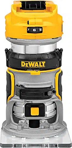 DEWALT V Max XR Cordless Router, Brushless, Tool Only (DCB)