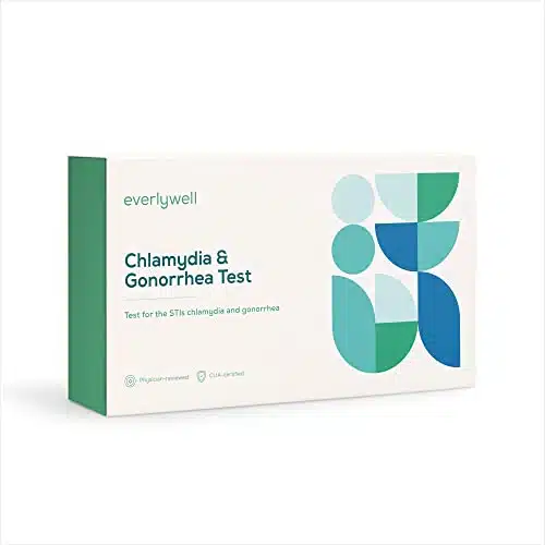 Everlywell Chlamydia and Gonorrhea Test at Home Collection Kit   Discreet, Accurate Results from a CLIA Certified Lab Within Days   Ages +