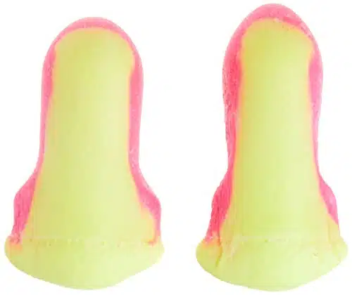 Howard Leight by Honeywell Laser Lite High Visibility Disposable Foam Earplugs, PinkYellow , Pairs (LL )