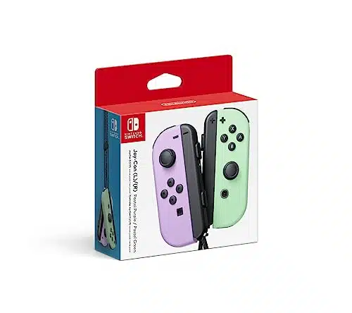 Joy Con (L)(R)   Pastel PurplePastel Green