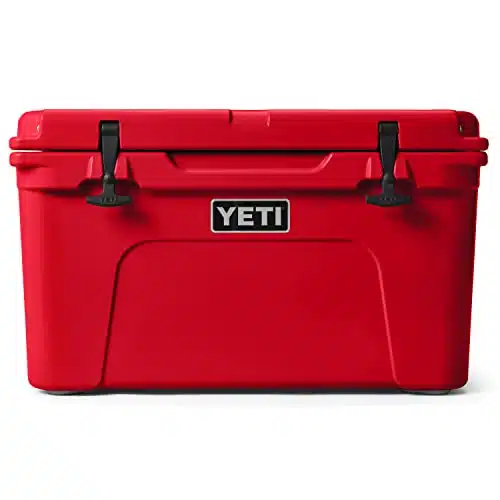 YETI Tundra Cooler, Rescue Red