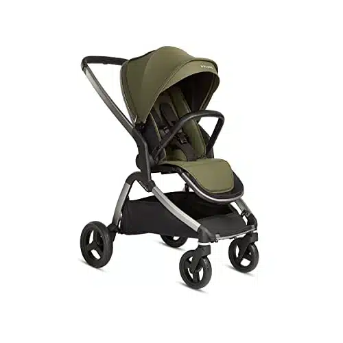 Colugo The Complete Stroller Easy Fold with Point Harness and UPF Canopy (Olive)