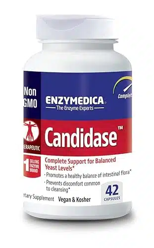 ENZYMEDICA Candidase Capsules, Count