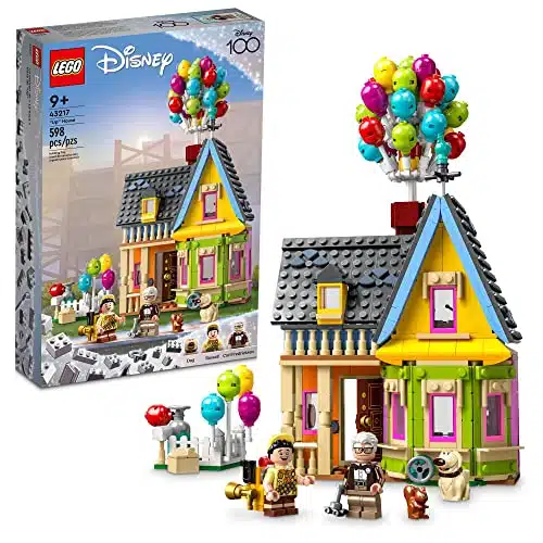 LEGO Disney and Pixar Up House for Disney Celebration, Disney Toy Set for Kids and Movie Fans Ages and Up, a Fun Gift for Christmas for Disney Fans and Anyone who Loves Creative Play