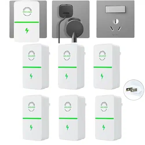 Packs Pro Power Saver, Home Stop Watt Energy Saving Device, Magic Power Saver Electricity Saving Box, High Efficiency Household Stable Voltage Device US Plug