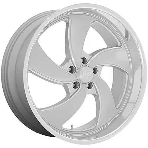 US Mag PC UDESPERADO Silver Wheel Brushed Diamond Cut (x inches x mm, mm Offset)