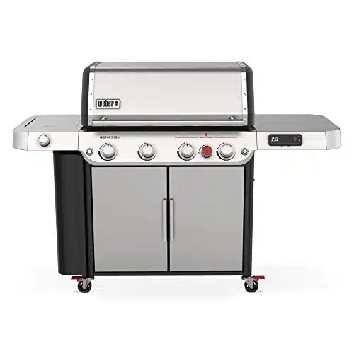 Weber Genesis SPX Premium Smart Gas Grill, Liquid Propane, Stainless Steel