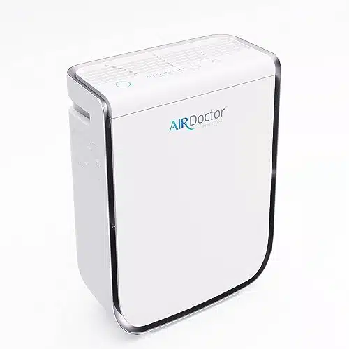 AIRDOCTOR ADin Air Purifier  Small & Medium Rooms with UltraHEPA, Carbon & VOC Filters Air Quality Sensor Automatically Adjusts Filtration Captures Particles x Smaller Than HEPA Standard