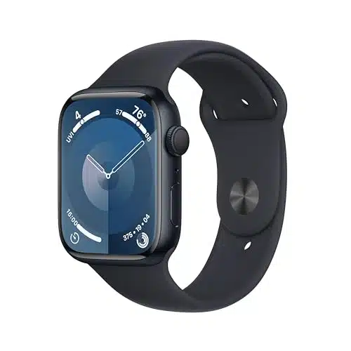 Apple Watch Series [GPS mm] Smartwatch with Midnight Aluminum Case with Midnight Sport Band SM. Fitness Tracker, Blood Oxygen & ECG Apps, Always On Retina Display