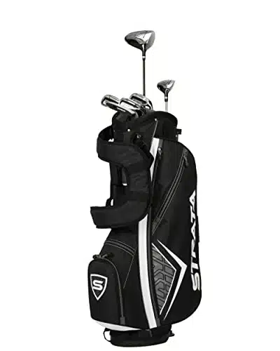 Callaway Golf Men's Strata Intro Complete Piece Set (Regular Flex, Right Hand, Steel), Gray