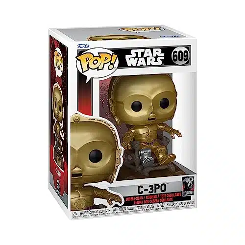 Funko Pop! Star Wars Return of The Jedi th Anniversary, C PO in Chair