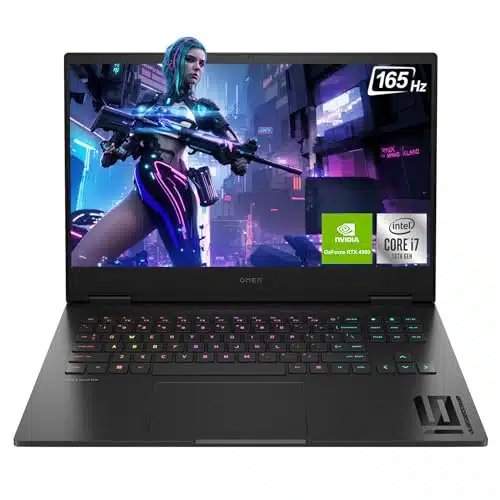 HP OMEN Gaming Laptop, FHD Display, Intel Core iHX, GB DDRRAM, TB PCIe NVMe SSD, NVIDIA GeForce RTX , Backlit Keyboard, Windows Home, Black