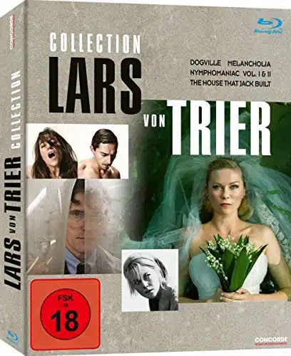 Lars von Trier Collection (Dogville  Melancholia  Nymphomaniac Vol. & Director's Cut  The House That Jack Built) [Blu ray]