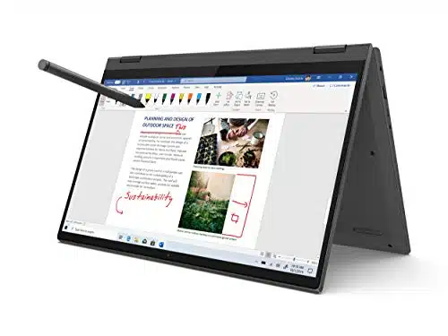 Lenovo Flex in Laptop, FHD Touch Display, AMD Ryzen U, GB RAM, GB Storage, AMD Radeon Graphics, Digital Pen Included, Win