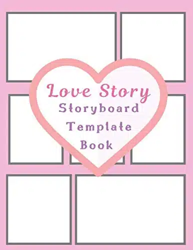 Love Story Storyboard Template Book