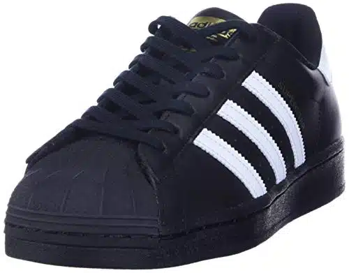 adidas Originals Men's Superstar Shoe Running Core BlackFootwear WhiteCore Black, D(M) US