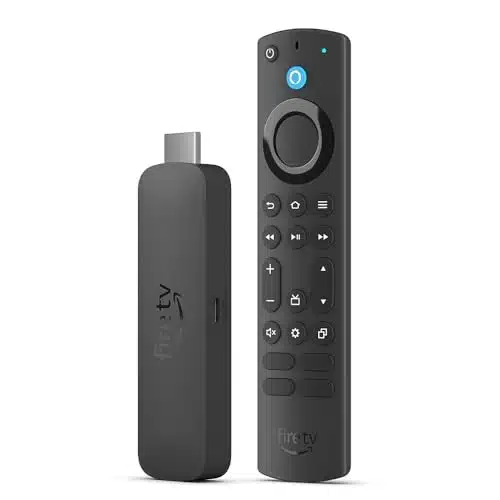 All new Amazon Fire TV Stick K Max streaming device, supports Wi Fi E, free & live TV without cable or satellite