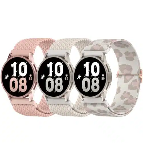 Delidigi Stretchy Bands Compatible with Samsung Galaxy Watch mm mm, Watch mm mm, Watch Pro mm, Watch mm mm, Watch , Watch Active , mm Nylon Straps