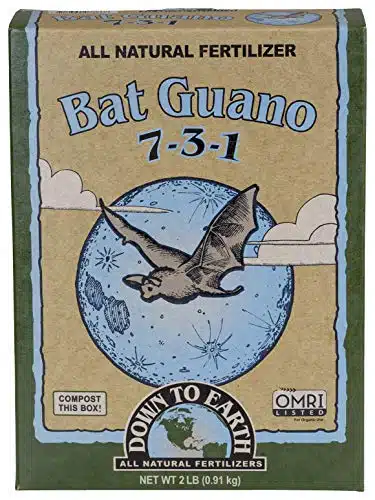 Down to Earth Organic Bat Guano Fertilizer Mix , lb