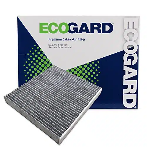 ECOGARD XCC Premium Cabin Air Filter with Activated Carbon Odor Eliminator Fits Lexus GS, IS, IS, ISt , IS, RC