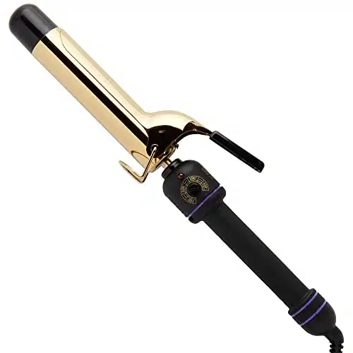 HOT TOOLS Pro Signature Gold Curling Iron  Long Lasting, Defined Curls, (in)