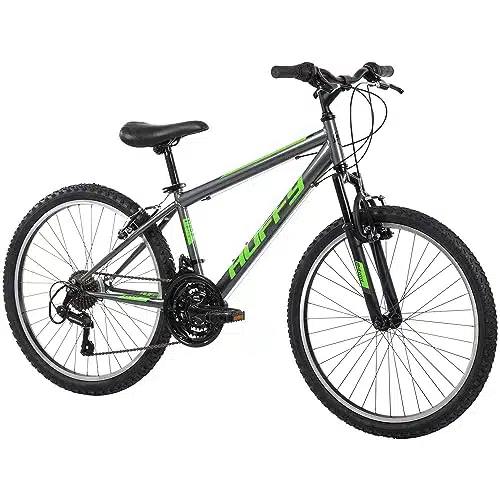 Huffy Stone Mountain Speed Hardtail Mens Mountain Bike, inch, Charcoal Grey