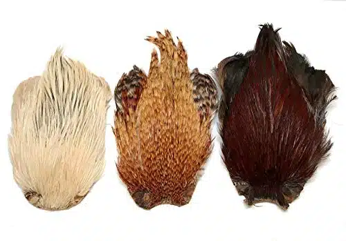 Indian Rooster Capes (Mixed Colors, Grade A)