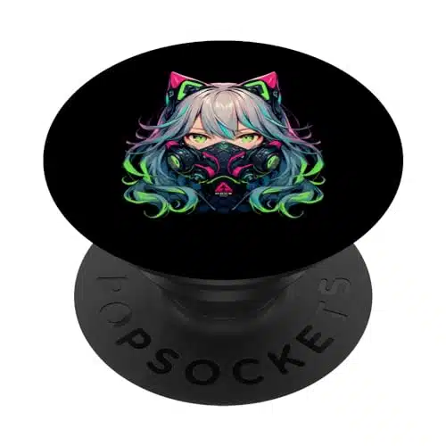 Manga Anime Aesthetic Cyberpunk Techwear Harajuku PopSockets Standard PopGrip