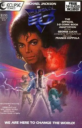 Michael Jackson as Captain EO (the Official D Comic Book Adaptation of the George Lucas D Musical Motion Picture)