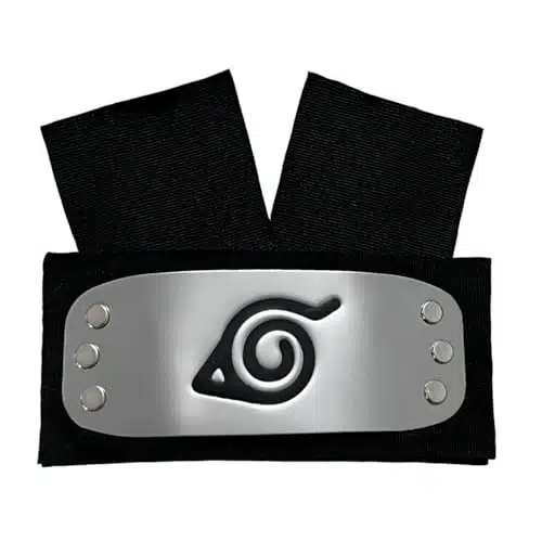 ODINGONS Ninja Cosplay Headband Anime Ninja Headband Anti Leaf Village Headband Cosplay Anime (Leaf Village)