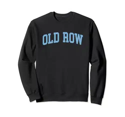 Old Row University Carolina Blue Text Sweatshirt