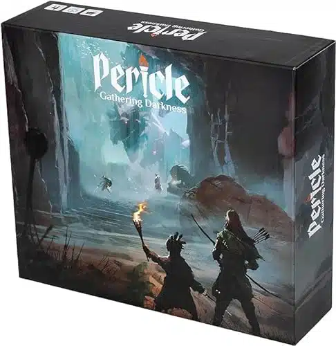 Pericle Gathering Darkness (Core Game)  Tabletop Roleplaying Game  App Assisted Game Master  + Hours of Adventure  to Players  Open Hero Creation System  Ages and up