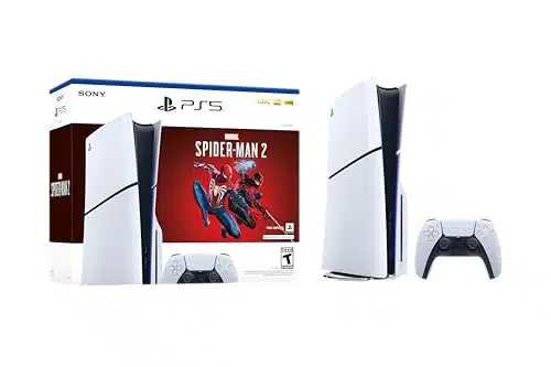 PlayStation Console   Marvels Spider Man Bundle (slim) (Renewed)