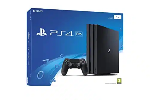 Sony PlayStation Pro w Accessories, TB HDD, CUH B   Jet Black (Renewed)