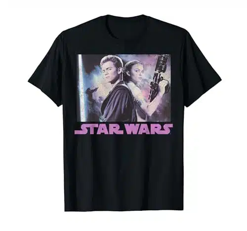 Star Wars Padme & Anakin Portrait T Shirt