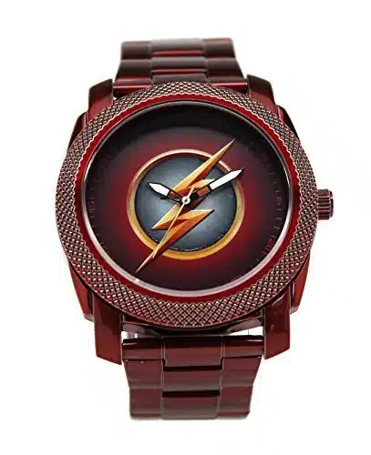 The Flash CW Stainless Steel Red Watch (FLT)