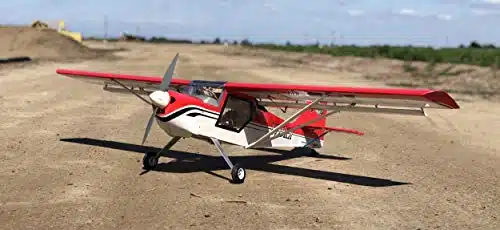 VMAR Kitfox EP ARF Kit   Red (ingspan)