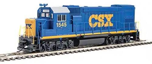 Walthers Trainline HO Scale Model EMD GP  Standard DC   CSX (YN; Blue, Yellow, White