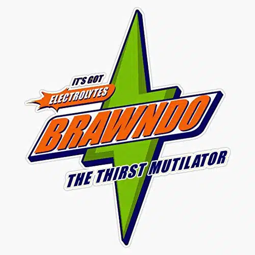 Brawndo The Thirst Multator. Sticker Vinyl Bumper Sticker Decal Waterproof