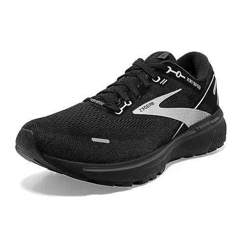 Brooks Men's Ghost GTX Waterproof Neutral Running Shoe   BlackBlackEbony   edium