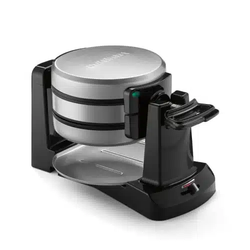 Cuisinart WAF FDouble Flip Belgian Waffle Maker,New BlackStainless