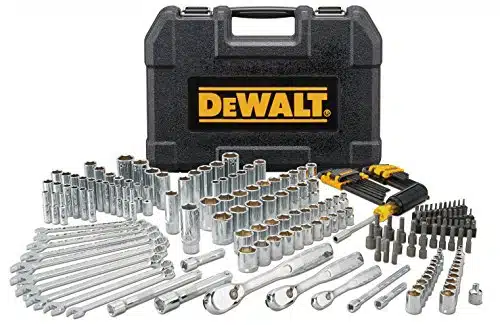 DEWALT Mechanics Tool Set, & & Drive, SAEMetric, piece (DWMT)