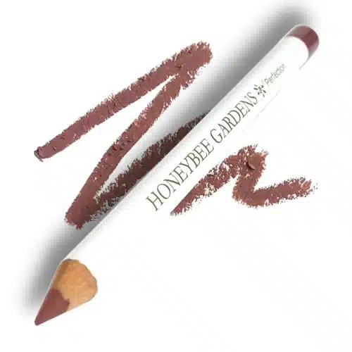 Honeybee Gardens Irresistible Lip Liner In Perfection, Mocha Rose Color, Long Lasting, Gluten Free, Vegan, oz