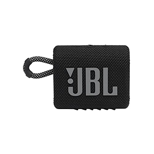 JBL   GOPortable Waterproof Wireless Speaker   Black (Renewed)