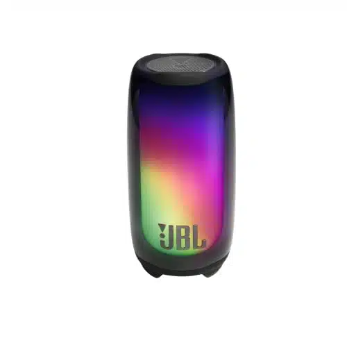 JBL Pulse Portable Bluetooth Speaker with Dazzling Light Show   Black (Renewed)